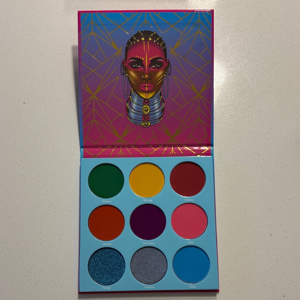 Juvia's Warrior III Eyeshadow Palette, Bold Shades, NWT